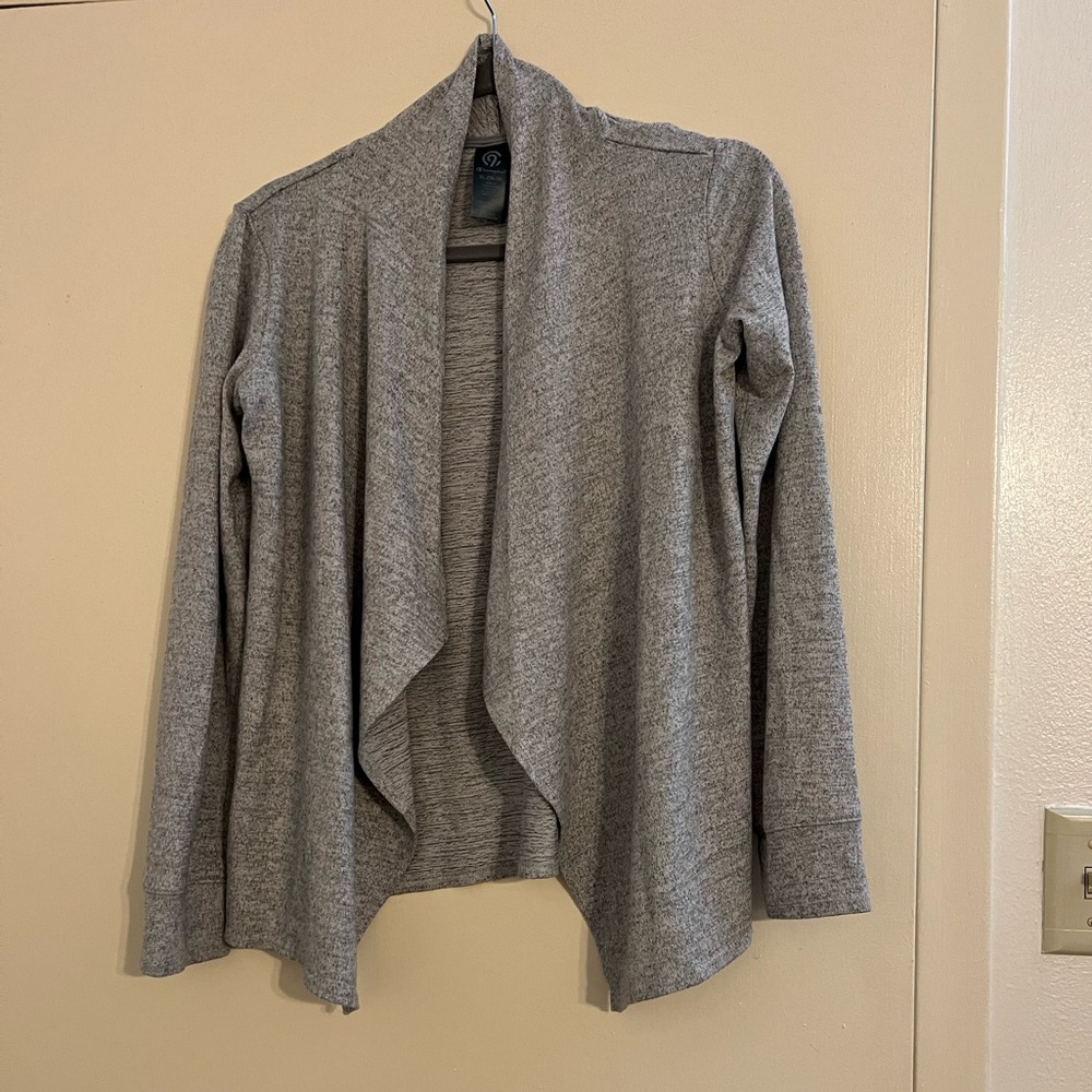Champion Heather Gray Girls‎ Cardigan Sporty XL 14-16